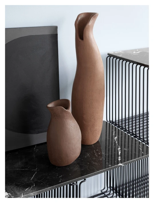 Panton Wire Extended Top Panel, D: 38, Sort Marmor 2 Panton Wire Extended Top Panel, D: 38, Sort Marmor - Bilde 2