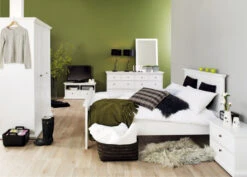 Paris Kommode - 86,9x183,4 -UNOLIVING Butikk paris kommode hvid m8 skuffer kommoder TV00337 7 28c3