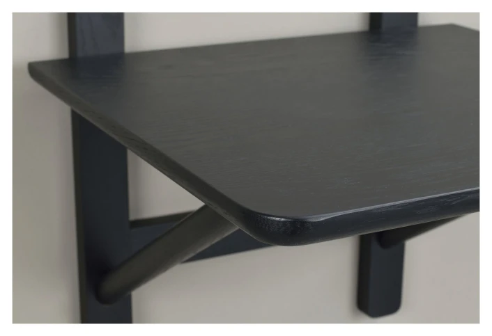 Camrose Nattbord, Sort/eik 3 Camrose Nattbord, Sort/eik - Bilde 3