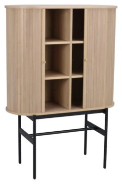 Haddington Skap - Hvitpigmentert Eik 8 Haddington Skap - Hvitpigmentert Eik -UNOLIVING Butikk rowico home haddington skab hvidpigmenteret eg RW02534 3 3774