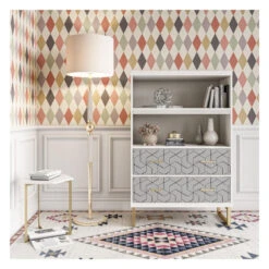 Scarlett Hylle M. Skuffer - Hvit -UNOLIVING Butikk scarlett reol m skuffer hvid reol NT01366 2 0fe9