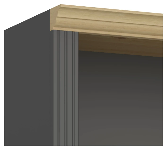 Nola Bokreol Med 4 Hyller, Sort 5 Nola Bokreol Med 4 Hyller, Sort - Bilde 5