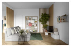 Temahome - Berlin Reol - Hvit - 198x150 -UNOLIVING Butikk temahome berlin reol 150x198 hvid reol TE00146 2 d4c9