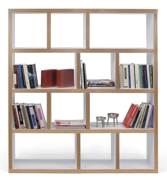 Temahome - Berlin Reol - Hvit - 159x150 3 Temahome - Berlin Reol - Hvit - 159x150 - Bilde 3