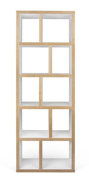 Temahome - Berlin Reol - Hvit - 198x70 2 Temahome - Berlin Reol - Hvit - 198x70 - Bilde 2