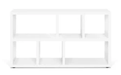 Temahome Berlin Reol - Mat Hvid