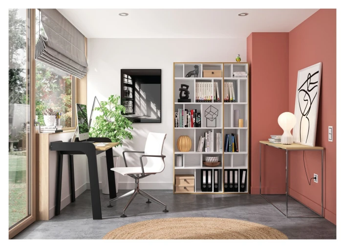 Temahome Group 108 Reol - Matt Hvit 2 Temahome Group 108 Reol - Matt Hvit - Bilde 2