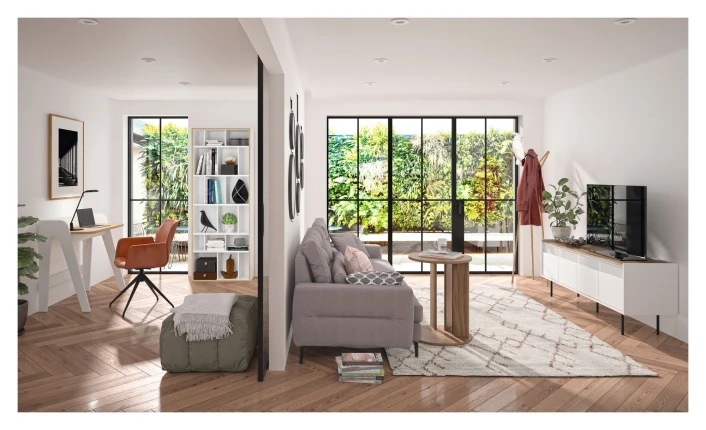 Temahome Group 72 Reol - Matt Hvit 10 Temahome Group 72 Reol - Matt Hvit - Bilde 10