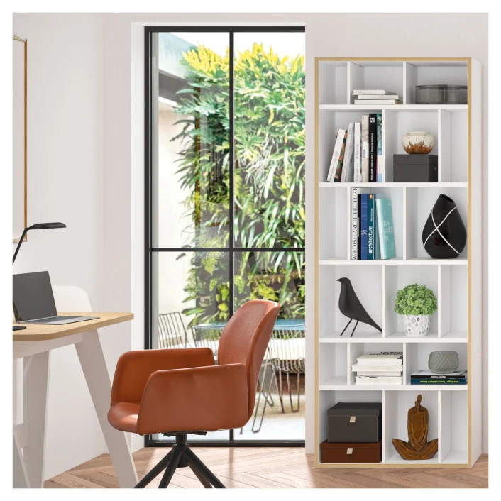 Temahome Group 72 Reol - Matt Hvit 2 Temahome Group 72 Reol - Matt Hvit - Bilde 2