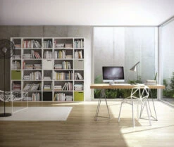 Temahome - Pombal Reol - Hvit -UNOLIVING Butikk temahome pombal reol hvid 30 rum reoler TE00393 2 fbd2