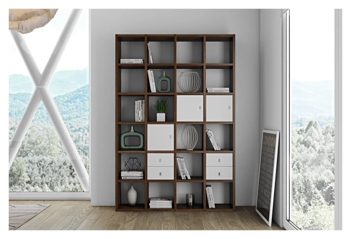 Temahome - Pombal Reol - Mørk Tre 2 Temahome - Pombal Reol - Mørk Tre - Bilde 2