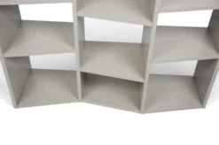 Temahome - Valsa Reol - Grå - 224x110 14 Temahome - Valsa Reol - Grå - 224x110 -UNOLIVING Butikk temahome valsa reol graa 21 rum reoler TE00162 5 a18b