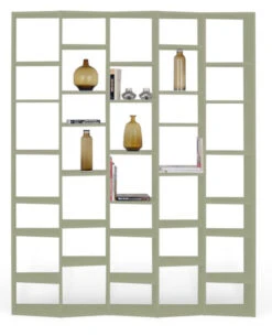 Temahome - Valsa Reol - Grå - 224x182 7 Temahome - Valsa Reol - Grå - 224x182 -UNOLIVING Butikk temahome valsa reol graa 34 rum b182 reoler TE00158 4 8f95