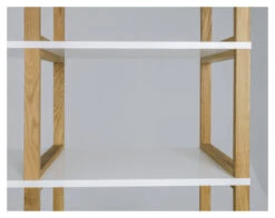 TENZO - Art Reol 3x3, Hvit, Eik 8 TENZO - Art Reol 3x3, Hvit, Eik -UNOLIVING Butikk tenzo art reol 3x3 hvid eg reoler TZ00233 3 ae03