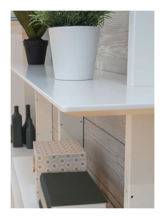 TENZO - Bridge Reolsystem 3/5 190X162 Hvit 3 TENZO - Bridge Reolsystem 3/5 190X162 Hvit - Bilde 3