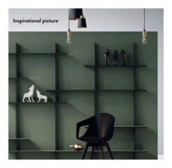 TENZO - Bridge Reolsystem 4/5 190X224, Grønn 5 TENZO - Bridge Reolsystem 4/5 190X224, Grønn -UNOLIVING Butikk tenzo bridge reolsystem 190x224 groen reolsystem TZ00249 3 f0e5