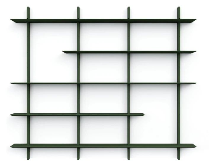 TENZO - Bridge Reolsystem 4/5 190X224, Grønn 1 TENZO - Bridge Reolsystem 4/5 190X224, Grønn