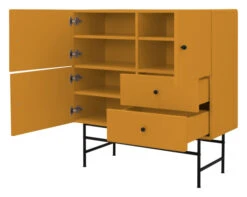 COCKTAIL Skap - Mustard -UNOLIVING Butikk tenzo cocktail skab mustard skab TZ00683 5 edcd