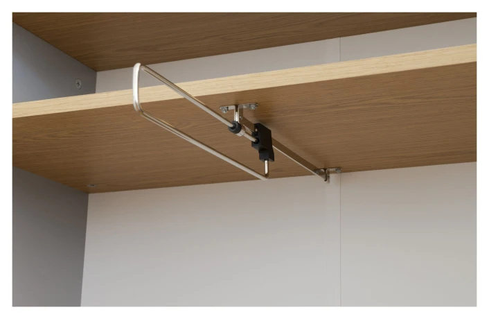 TENZO - Dot Garderobeskap, Eik, Grå 5 TENZO - Dot Garderobeskap, Eik, Grå - Bilde 5