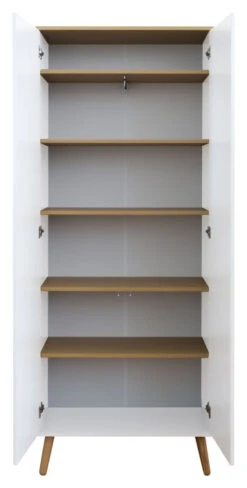 TENZO - Dot Garderobeskap, Eik, Hvit 8 TENZO - Dot Garderobeskap, Eik, Hvit -UNOLIVING Butikk tenzo dot garderobeskab eg hvid garderobeskabe TZ00332 3 c399