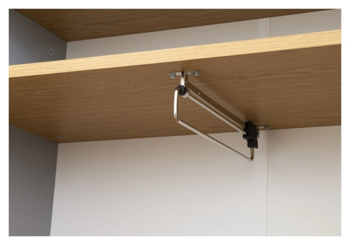 TENZO - Dot Garderobeskap, Eik, Hvit 5 TENZO - Dot Garderobeskap, Eik, Hvit - Bilde 5