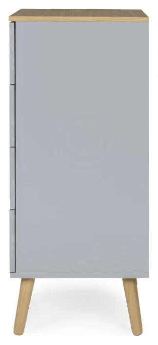 Dot Kommode 55x43 - Grå/eik 3 Dot Kommode 55x43 - Grå/eik - Bilde 3