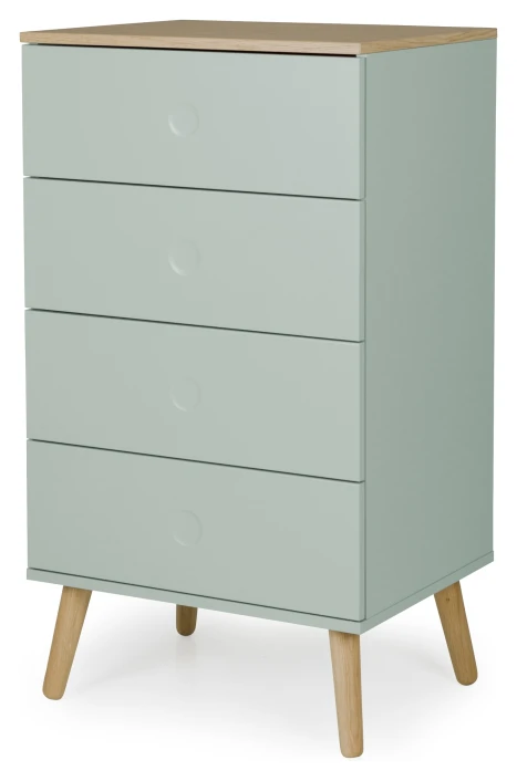 Dot Kommode 55x43 - Salvie/eik 2 Dot Kommode 55x43 - Salvie/eik - Bilde 2