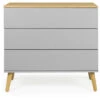 Dot Kommode 90x43 - Grå/eik