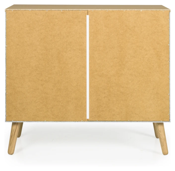 Dot Kommode 90x43 - Hvit/eik 7 Dot Kommode 90x43 - Hvit/eik - Bilde 7