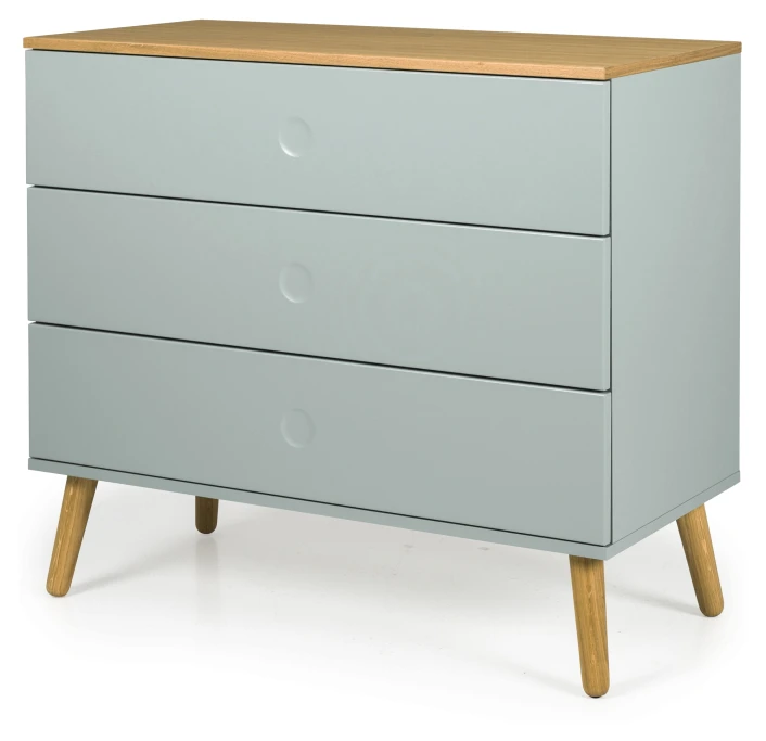Dot Kommode 90x43 - Salvie/eik 2 Dot Kommode 90x43 - Salvie/eik - Bilde 2