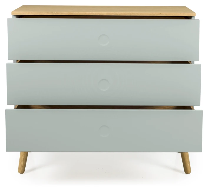 Dot Kommode 90x43 - Salvie/eik 4 Dot Kommode 90x43 - Salvie/eik - Bilde 4