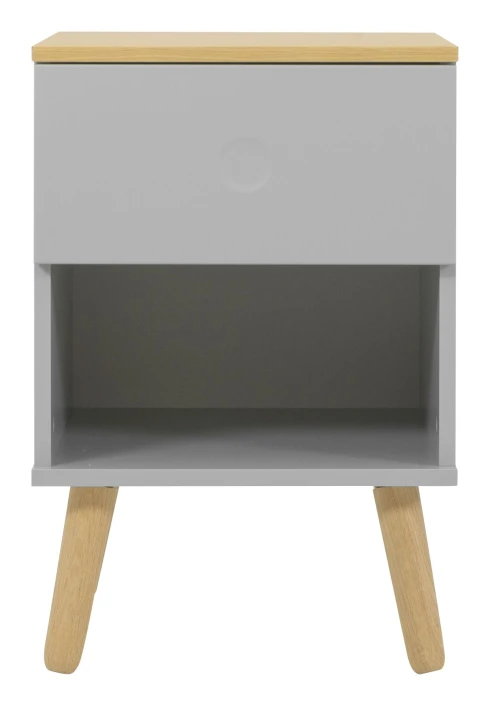 DOT Nattbord - Eik/Grå 1 DOT Nattbord - Eik/Grå
