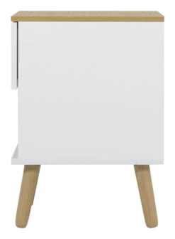 DOT Nattbord - Eik/Hvit 11 DOT Nattbord - Eik/Hvit -UNOLIVING Butikk tenzo dot sengebord eghvid sengebord TZ00705 4 be8c