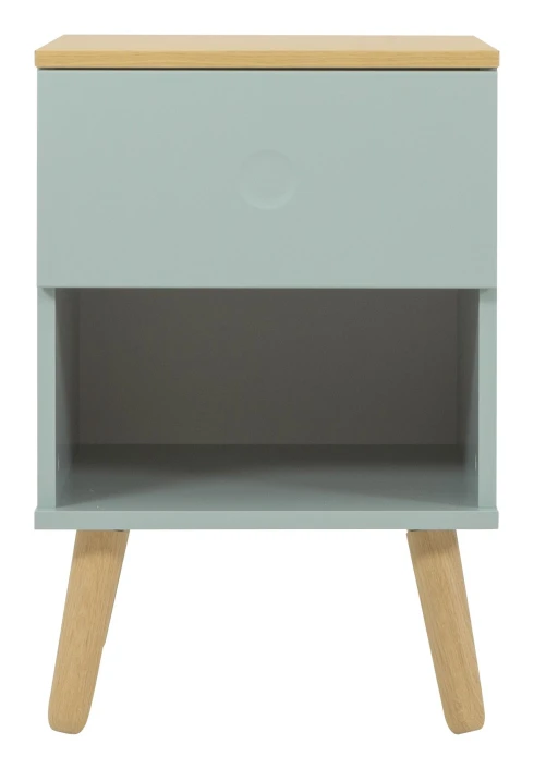 DOT Nattbord - Eik/Sage 1 DOT Nattbord - Eik/Sage