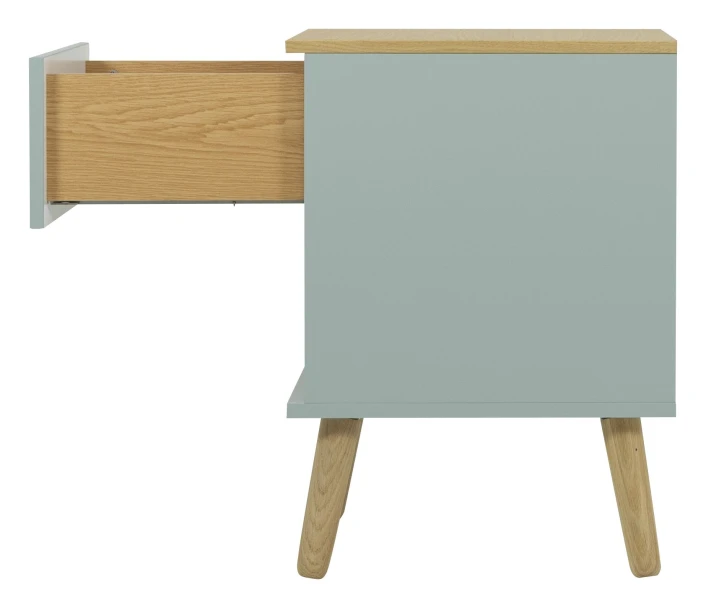 DOT Nattbord - Eik/Sage 6 DOT Nattbord - Eik/Sage - Bilde 6