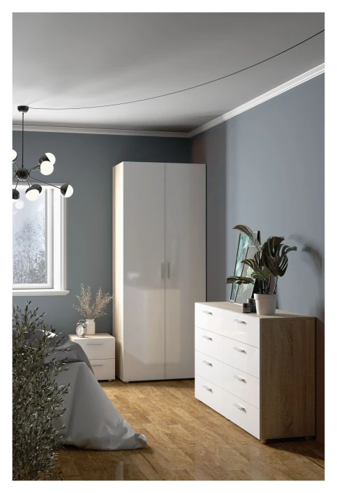 Pepe Garderobeskap M. 2 Dører - Eik 6 Pepe Garderobeskap M. 2 Dører - Eik - Bilde 6