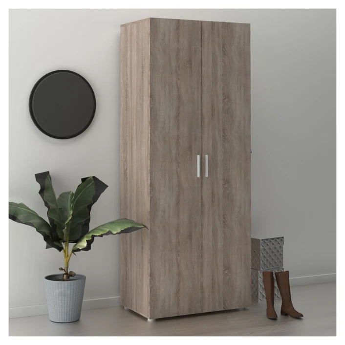 Pepe Garderobeskap M. 2 Dører - Trøffel 2 Pepe Garderobeskap M. 2 Dører - Trøffel - Bilde 2