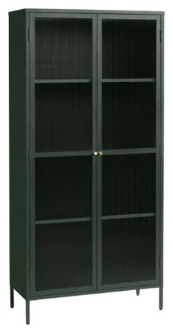 Bronco Skap H190 - Grønn 7 Bronco Skap H190 - Grønn -UNOLIVING Butikk unique furnitures bronco skab h190 groen UF00286 4 bdbd