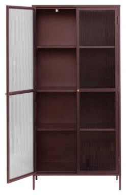 Bronco Skap H190 - Rød -UNOLIVING Butikk unique furnitures bronco skab h190 roed UF00287 3 3525