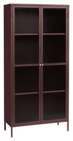 Bronco Skap H190 - Rød -UNOLIVING Butikk unique furnitures bronco skab h190 roed UF00287 4 a7ea