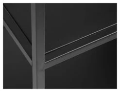 Malibu Reol H135 - Svart 11 Malibu Reol H135 - Svart -UNOLIVING Butikk unique furnitures malibu reol h135 sort UF00313 4 ff7e