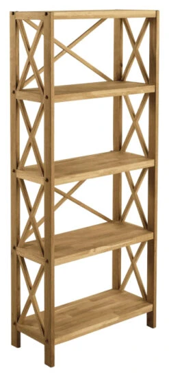 X-Shelf Reol M. 5 Hyller, H161 - Oljet Eik