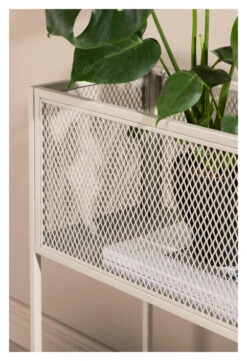 Netz Blomsterkasse - Beige -UNOLIVING Butikk venture design netz blomsterkasse beige VD02057 6 f037