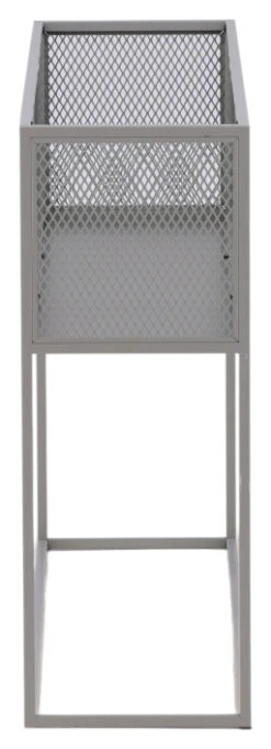 Netz Blomsterkasse - Lysegrå -UNOLIVING Butikk venture design netz blomsterkasse lysegraa VD02058 5 8c30