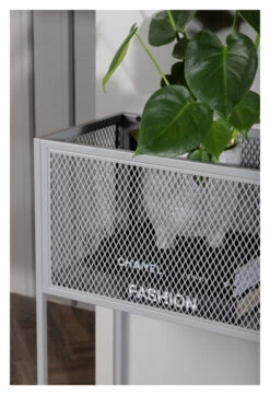 Netz Blomsterkasse - Lysegrå -UNOLIVING Butikk venture design netz blomsterkasse lysegraa VD02058 6 ad26