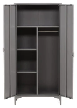 Piring Garderobeskap - Lysegrå 14 Piring Garderobeskap - Lysegrå -UNOLIVING Butikk venture design piring garderobeskab lysegraa VD02071 6 b9e3