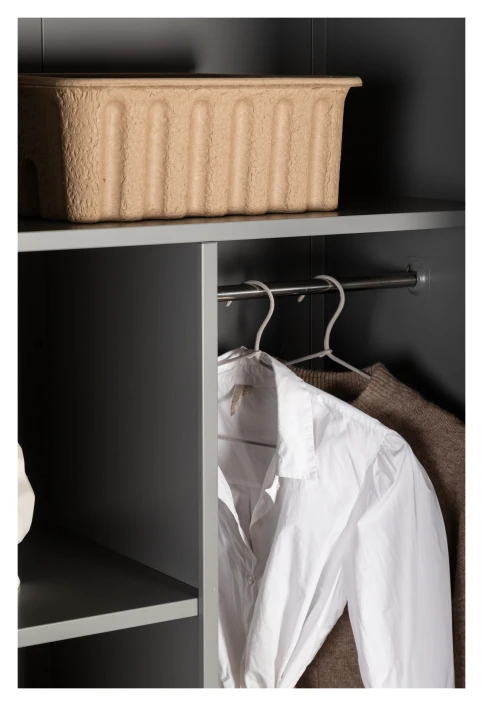 Piring Garderobeskap - Lysegrå 9 Piring Garderobeskap - Lysegrå - Bilde 9