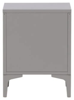 Piring Nattbord - Lysegrå -UNOLIVING Butikk venture design piring sengebord lysegraa VD02066 3 105c