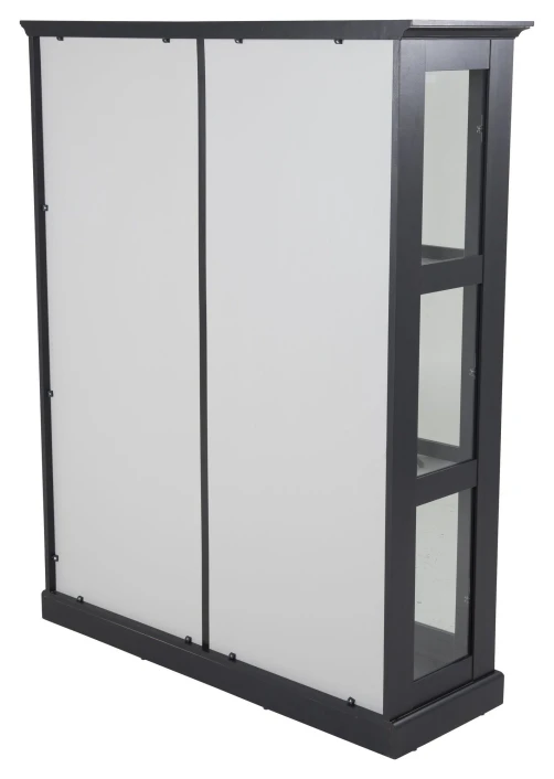 Wave Bokskap Med Dører, Svart 7 Wave Bokskap Med Dører, Svart - Bilde 7