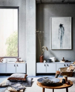 VTwonen Lower Modulreol M/2 Dører - Grå -UNOLIVING Butikk vtwonen lower modulreol m2 laager graa reoler EE01024 2 6944